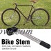 Bike Quill Stem  Durable Adjustable Quality Alloy Quill Bike Stem 22.2 x 225mm for Fixed Gear Bike Accessory - B07FF5XR3C